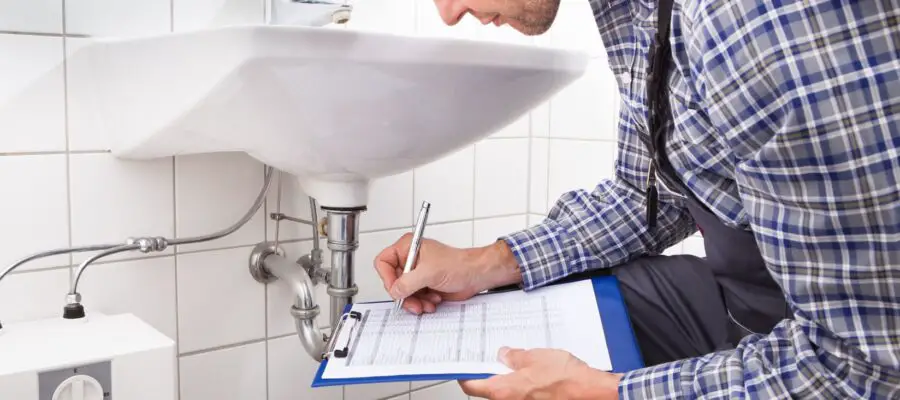 Evaluation de l'état de la plomberie